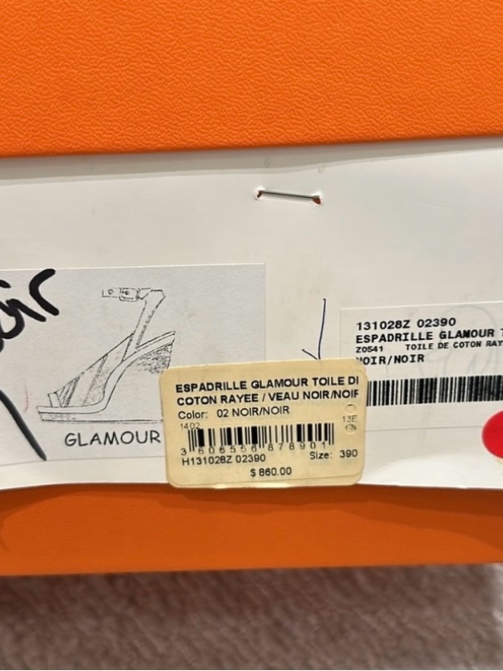 Hermes Wedge Sandals - Picture 11 of 12